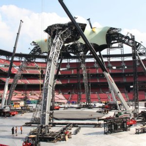 Stage Construction - July 14, 2011