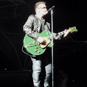 Bono with his Irish Falcon