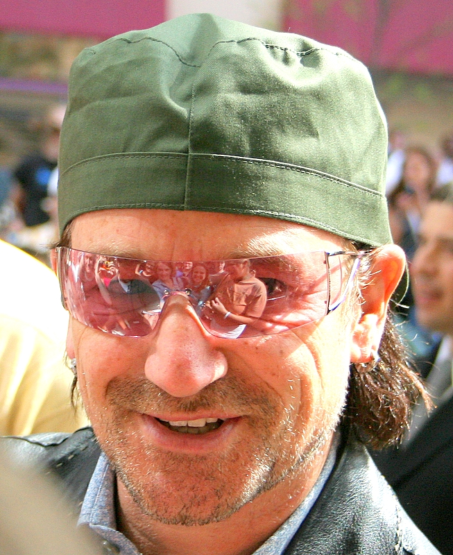Bono Close Up
