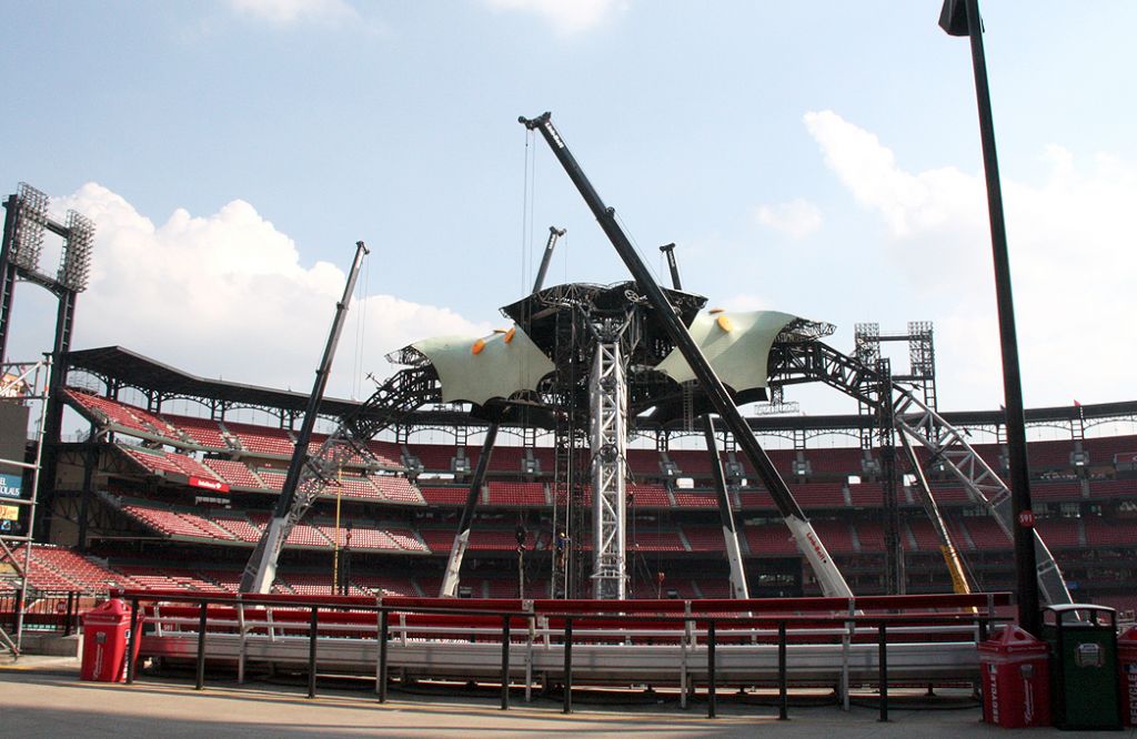 Stage Construction - July 14, 2011